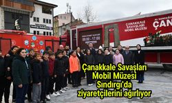 Çanakkale Savaşları Mobil Müzesi Sındırgı'da ziyaretçilerini ağırlıyor
