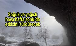 Soğuk ve yağışlı hava hafta sonu da etkisini sürdürecek