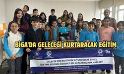 Biga’da geleceği kurtaracak eğitim