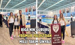 Biga’nın gururu Yağmur Yaldız’dan milli takım sinyali