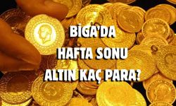 Biga’da hafta sonu altın kaç para?