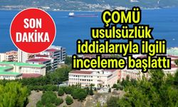 ÇOMÜ usulsüzlük iddialarıyla ilgili inceleme başlattı