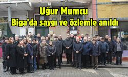 Uğur Mumcu Biga’da saygı ve özlemle anıldı
