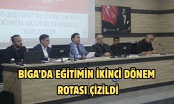 Biga’da eğitimin ikinci dönem rotası çizildi