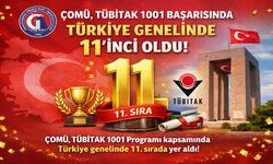 ÇOMÜ, TÜBİTAK 1001 başarısında Türkiye genelinde 11'inci oldu