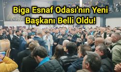 Biga Esnaf Odası'nın Yeni Başkanı Belli Oldu!