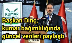Başkan Dinç, kumar bağımlılığında güncel verileri paylaştı