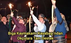 Biga Kaymakamı Kayabaşı’ndan Okçulara Tam Destek