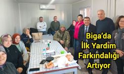 Biga’da İlk Yardım Farkındalığı Artıyor