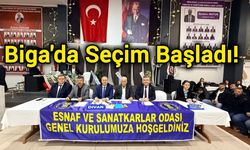 Biga’da Seçim Başladı!