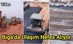 Biga’da Ulaşım Nefes Alıyor