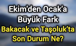 Ekim'den Ocak'a Büyük Fark: Bakacak ve Taşoluk’ta Son Durum Ne?