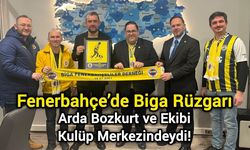 Fenerbahçe’de Biga Rüzgarı: Arda Bozkurt ve Ekibi Kulüp Merkezindeydi!
