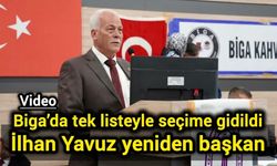 Biga’da tek listeyle seçime gidildi: İlhan Yavuz yeniden başkan