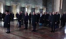 Malezya Başbakanı İbrahim, Anıtkabir'i ziyaret etti