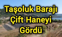 Taşoluk Barajı Çift Haneyi Gördü