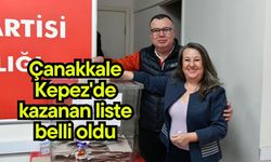 Çanakkale Kepez'de kazanan liste belli oldu