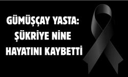 Gümüşçay Yasta: Şükriye Nine hayatını kaybetti