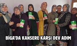 Biga’da kansere karşı dev adım