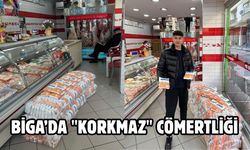 Biga’da 450 paket şeker dağıtıldı