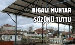 Bigalı muhtar sözünü tuttu