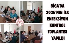 Biga ‘da 2026’nın ilk enfeksiyon kontrol toplantısı yapıldı