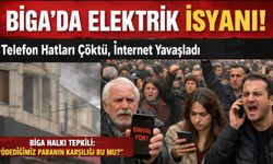 Biga’da Elektrik Kesintisi Krizi: Telefon Hatları Çöktü, İnternet Yavaşladı
