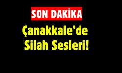 SON DAKİKA: Çanakkale’de Silah Sesleri!