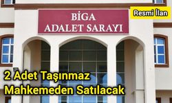 2 Adet Taşınmaz Mahkemeden Satılacak