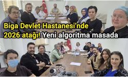 Biga Devlet Hastanesi’nde 2026 atağı! Yeni algoritma masada