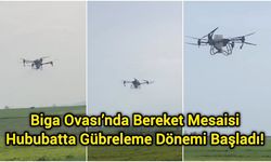 Biga Ovası’nda Bereket Mesaisi: Hububatta Gübreleme Dönemi Başladı!