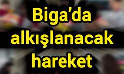 Biga’da alkışlanacak hareket: İyilik kolileri yola çıktı