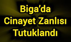 Biga’da Cinayet Zanlısı Tutuklandı