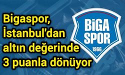 Bigaspor, İstanbul'dan altın değerinde 3 puanla dönüyor