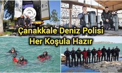 Çanakkale Deniz Polisi Her Koşula Hazır