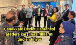 Çanakkale Devlet Hastanesi afetlere karşı hazırlıklarını güçlendiriyor
