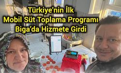 Türkiye’nin İlk Mobil Süt Toplama Programı Biga’da Hizmete Girdi