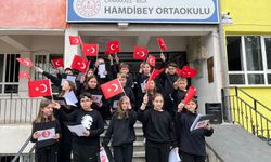"Korkma" sedası Hamdibey Ortaokulu’nda yükseldi