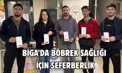 Biga’da böbrek sağlığı için seferberlik