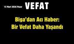 Biga’dan Acı Haber: Bir Vefat Daha Yaşandı