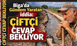 Biga’da Gündem Yaratan İddia: Çiftçi Cevap Bekliyor