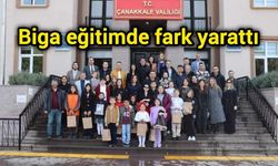 Biga eğitimde fark yarattı