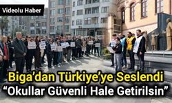 Biga’da eğitim sendikaları meydanlara indi