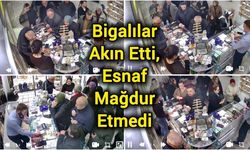 Bigalılar Akın Etti, Esnaf Mağdur Etmedi