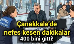 Çanakkale’de nefes kesen dakikalar: 400 bini gitti!