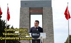 Cumhurbaşkanı Yardımcısı Yılmaz, Çanakkale'de konuştu