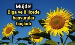 Müjde! Biga ve 8 İlçede Başvurular Başladı