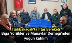 Türkbakacak’ta İftar Bereketi: Biga Yörükler ve Manavlar Derneği’nden yoğun katılım