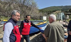 Saros Körfezi'ndeki dalyanlarda inceleme yapıldı