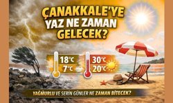 Çanakkale’ye yaz ne zaman gelecek?